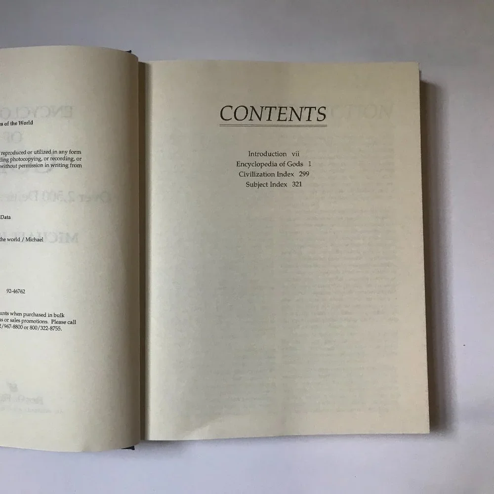 Encyclopedia of Gods by Michael Jordan